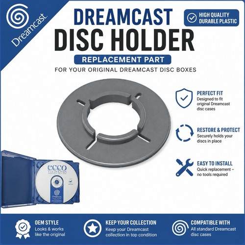Dreamcast disc holder - disc,