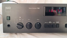 NAD 7130 stereo amplifier with Aux. and Phono inputs plus AM/FM receiver.