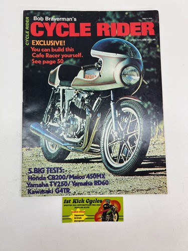 Cycle rider magazine april - rider,