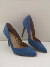 Fiore Blue Pointed Toe 4" High