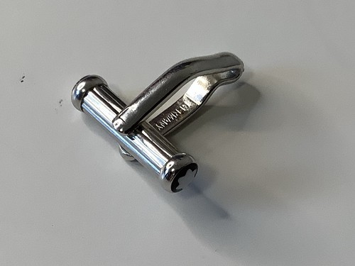 Mont blanc broken cufflink - blanc,
