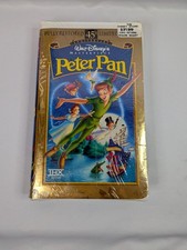 Walt Disney Peter Pan VHS 45th