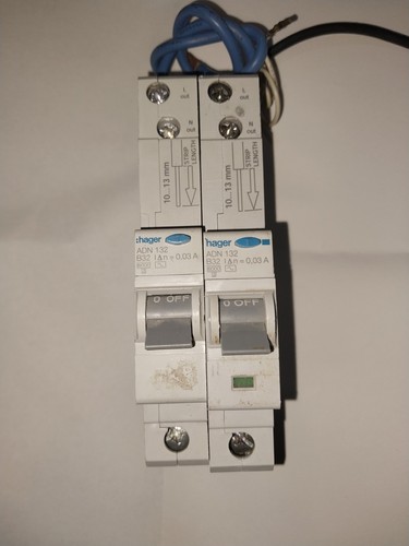 Hager ada332g rcbo curve 32a - rcbo,