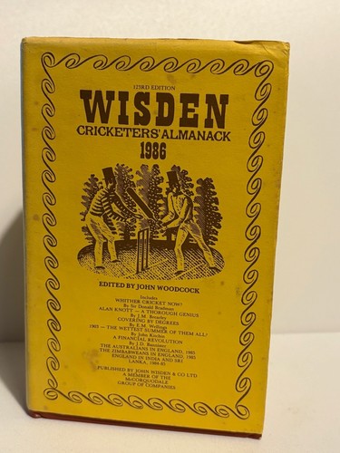 Wisden cricketers almanack - cricketers',