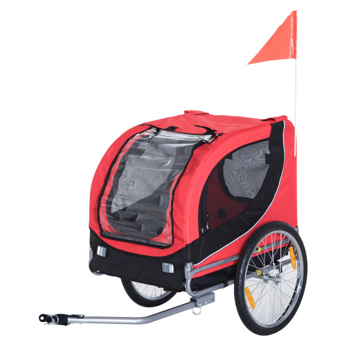 Dog bike trailer - dog,