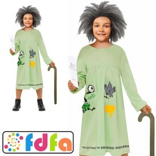 Amscan Official Roald Dahl Mrs Twit Classic Childs Girls Fancy Dress Costume