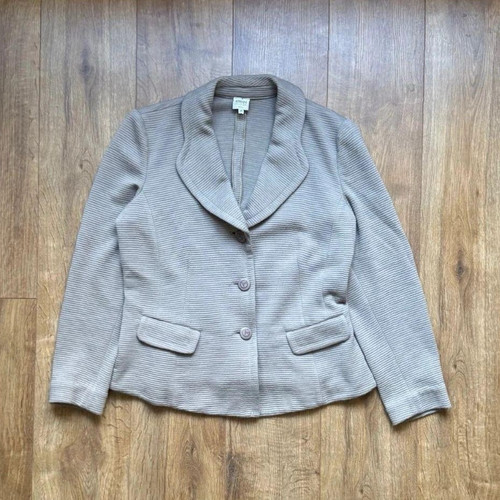 Armani collezioni beige knit - armani,