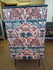 Chest Of Drawers Teal Pink Upcycled Bedroom Furniture Commissions.