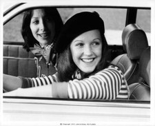 Didi Conn and Sherry Hursey sitting in a car in 'Almost Summer', 19 Old Photo