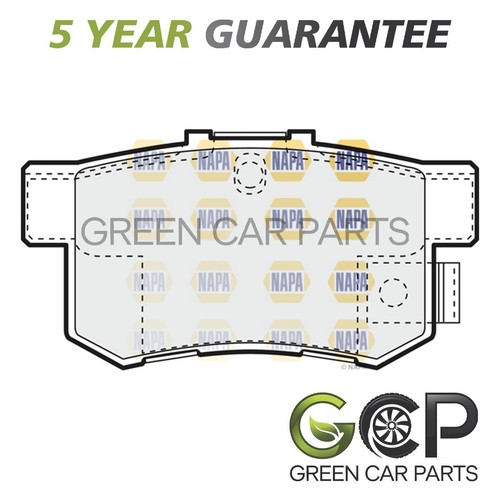 Brake pads set rear - brake, gcp