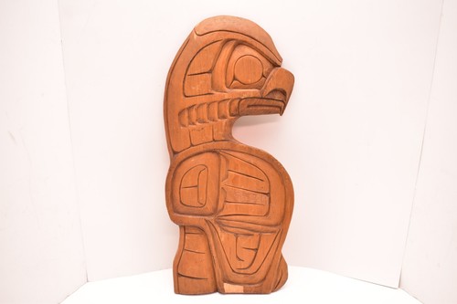 Kwakiutl plaque wall totem - kwakiutl,