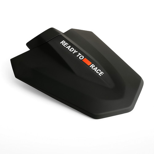 Rear seat cowl fairing black - rear,