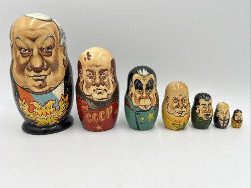 Russian wood nesting dolls - wood, of