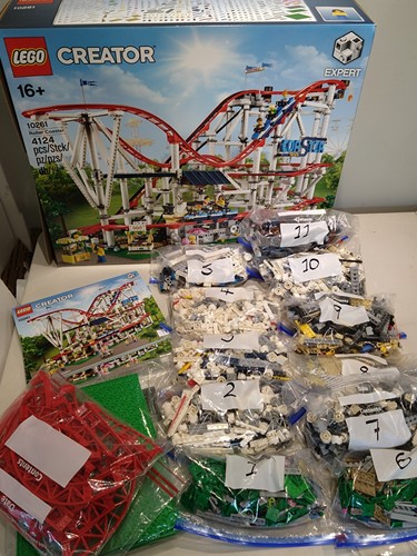 Lego roller coaster - roller, (10261)