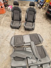 2012 Audi A4 B8 Avant Sline Leather Alcantra Heated Seat Set