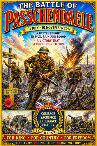 Passchendaele ww1 british arny - ww1,