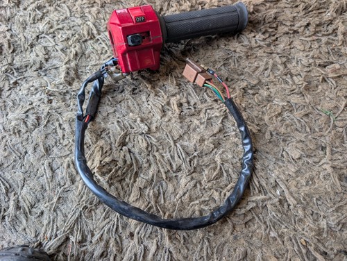 Yamaha rz250r right handlebar - yamaha,