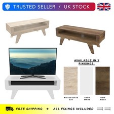 Retro Style TV Stand, Wood