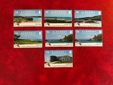 ALDERNEY 2008 MNH STAMP ANNIVERSARY FORT CLONQUE GOLF COURSE HANGING ROCK