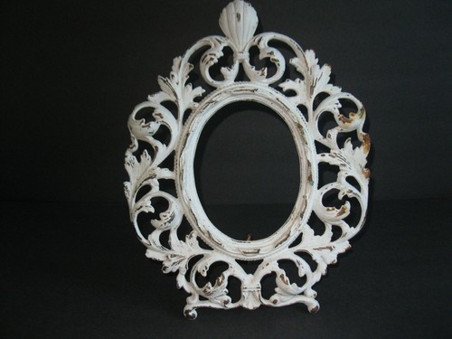 Metal picture frame - frame, dresser