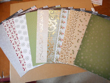 Beautiful Kanban Designer Christmas A4 Card Selection. 10 in Pack. (X33)
