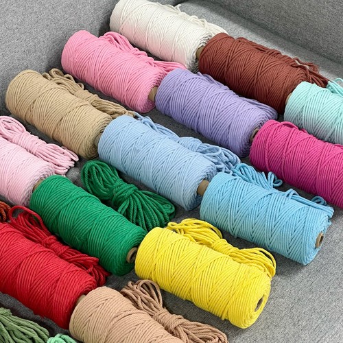 4mm macrame cotton cord - 4mm,