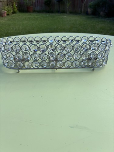 Crystal diamonte votive - crystal,