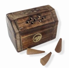 Wooden Incense Cone Burner