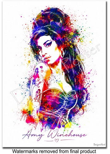 Amy winehouse painting - winehouse, /