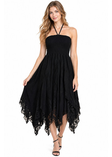 2in1 womens boho pixie dress - 2in1,
