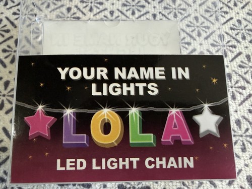 Your name lights novelty - your,