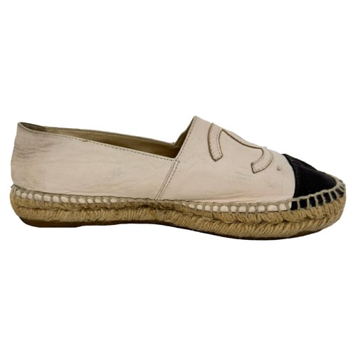 Chanel cap toe espadrille - chanel,