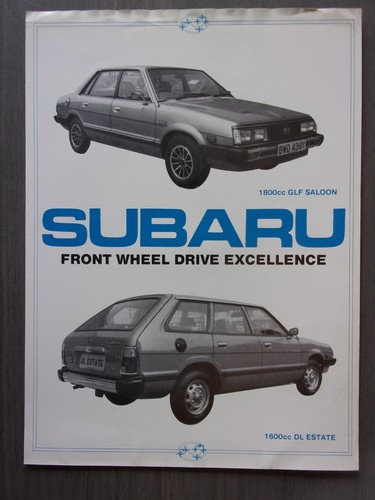 Subaru 1800 glf - 1800, saloon