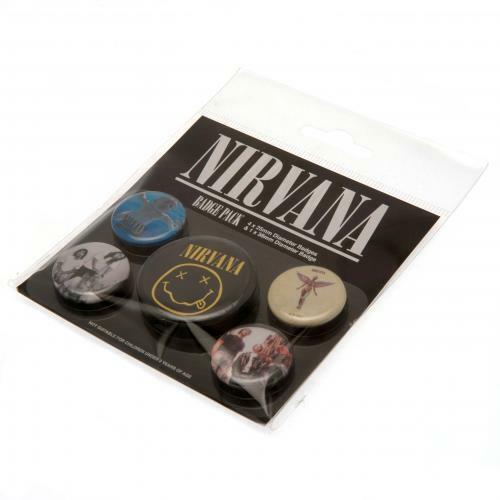 Nirvana button badge - button, set