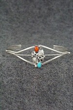 Turquoise, Coral & Sterling