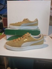 MOD inspired yellow puma suede