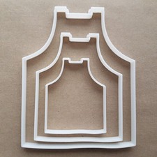 Apron Pinny Chef Kitchen Shape