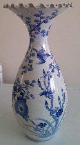 Antique chinese large fluted - large,