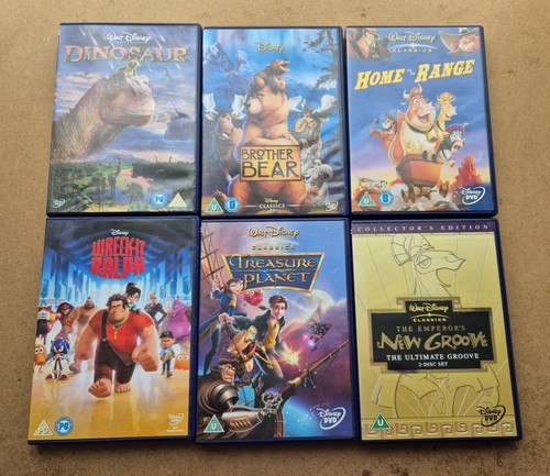 Disney films dvd lot - disney, x
