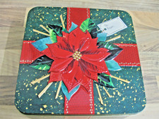 Christmas tins gift box Rare