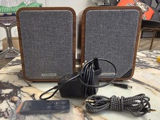 Ruark Audio MR1 Mk2 Bluetooth Wireless Active Powered Speakers - Walnut