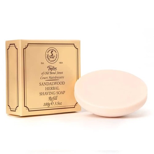 Sandalwood shaving soap - shaving, 100g