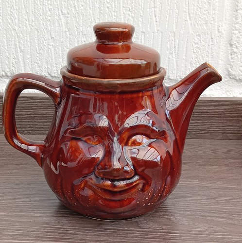 Smiley face vintage brown - vintage,