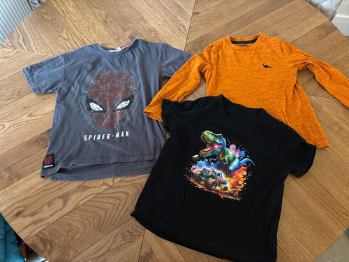 Boys tshirts age 5 6 - 3,