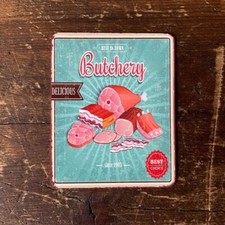 Butchery Butchers Meat - Metal