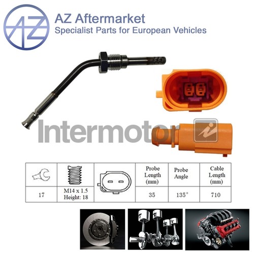 Exhaust gas temperature - temperature, sensor