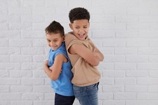 Kids Sleeveless Hooded Tank Top Casual Vest Top