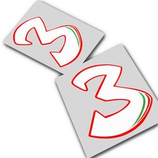 Max Biaggi # 3   number