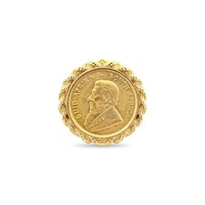 1/10OZ Krugerrand Coin Ring