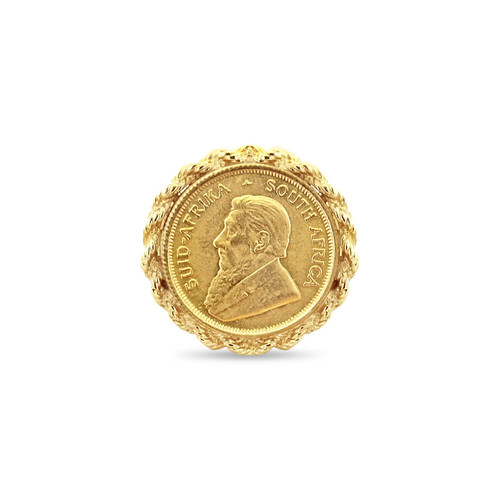 10oz krugerrand coin ring - coin,